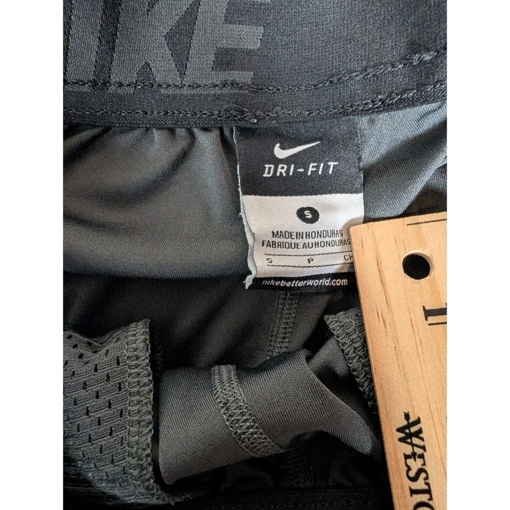 Nike Mens Dri-FIT Athletic Basketball Shorts‎ Charcoal Grey Solid 100% Polyester